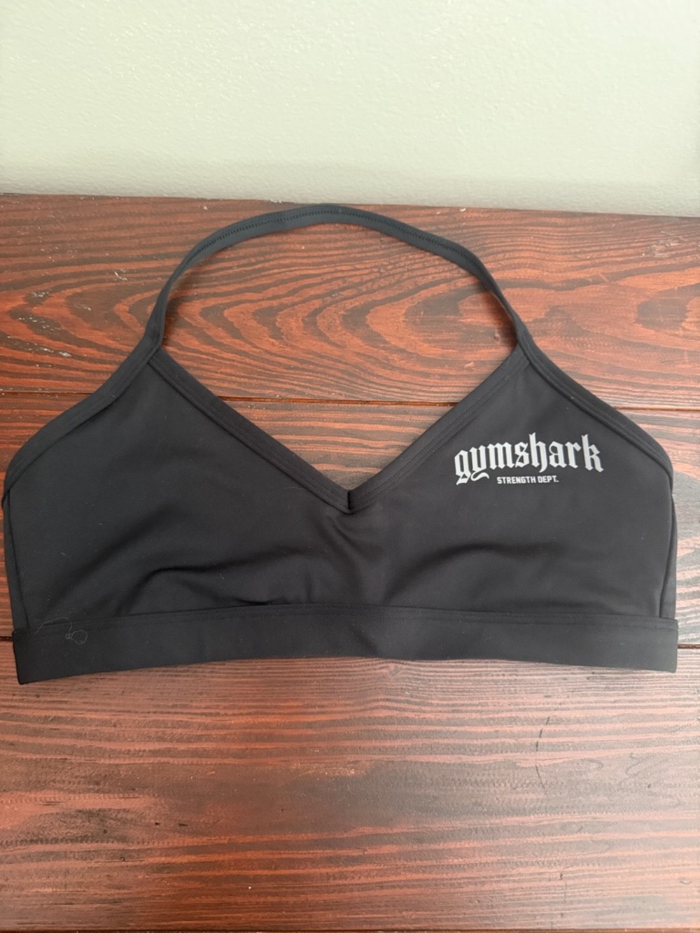Gymshark Black Strappy Light-Support Sports Bra